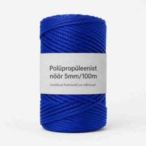 Polüpropüleenist nöör 5mm/500gr kuninglik sinine