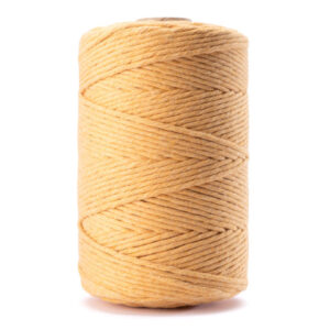 3mm 100m makramee hele sinepikollane