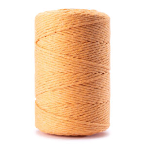 5mm 50m makramee kuldkollane