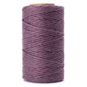 2mm 60m makramee heledam punakaslilla