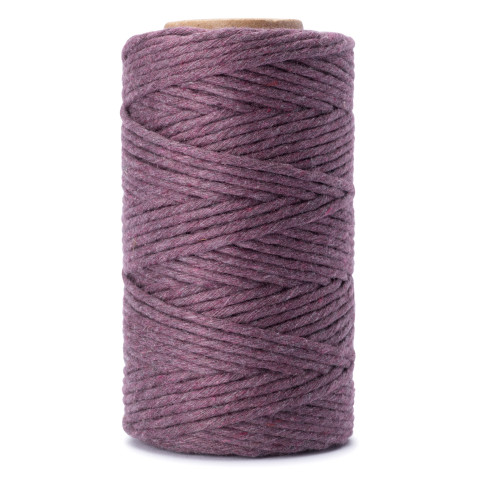 2mm 60m makramee heledam punakaslilla