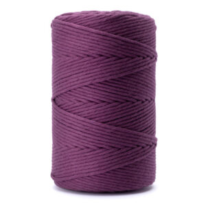 2mm 60m makramee punakaslilla