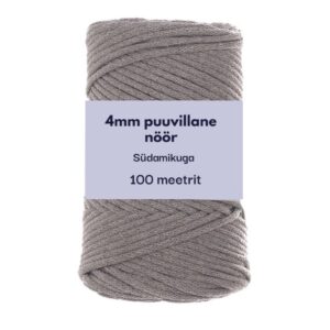4mm 100m punutud nöör moka