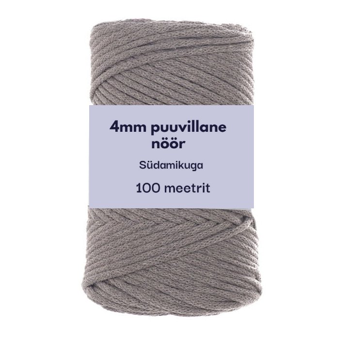 4mm 100m punutud nöör moka