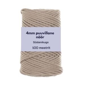4mm 100m punutud nöör kartong