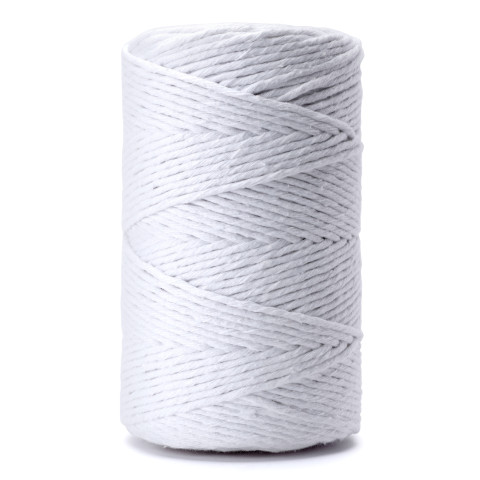 2mm 60m makramee täisvalge